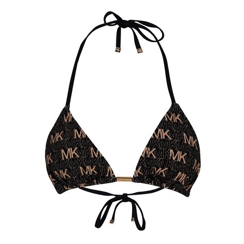 michael kors bikini top|Triangle Bikini Top .